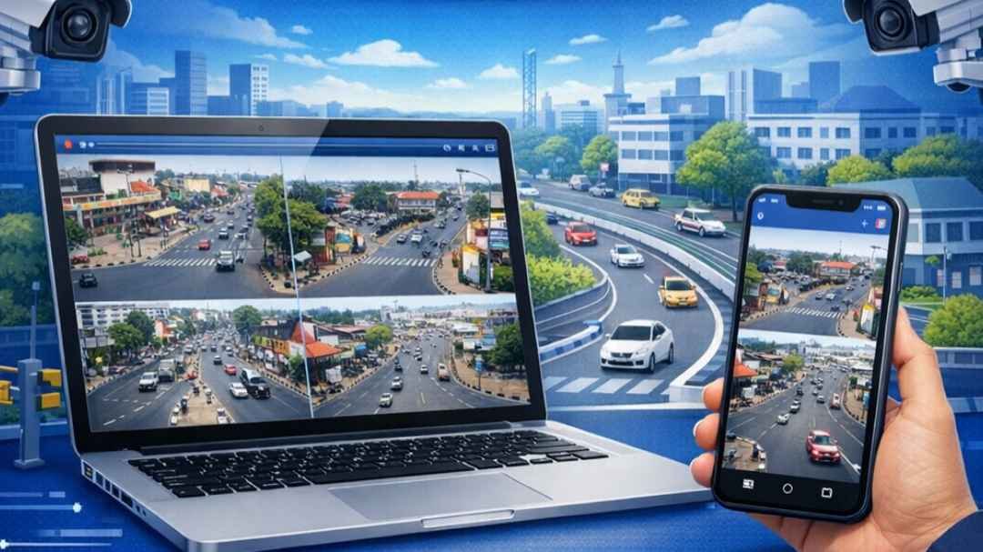 Masyarakat Dapat Pantau CCTV Lalu Lintas Kota Cirebon Selama Angkutan Lebaran 2026
