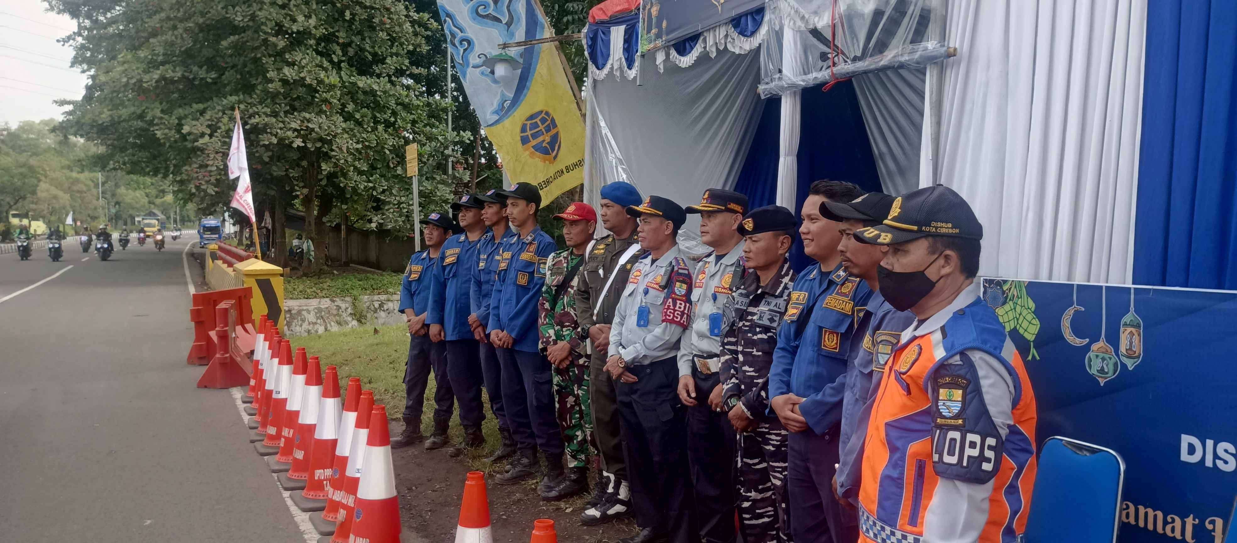 Dishub Kota Cirebon Siagakan 54 Personil di Pos Pengamanan Angkutan Lebaran
