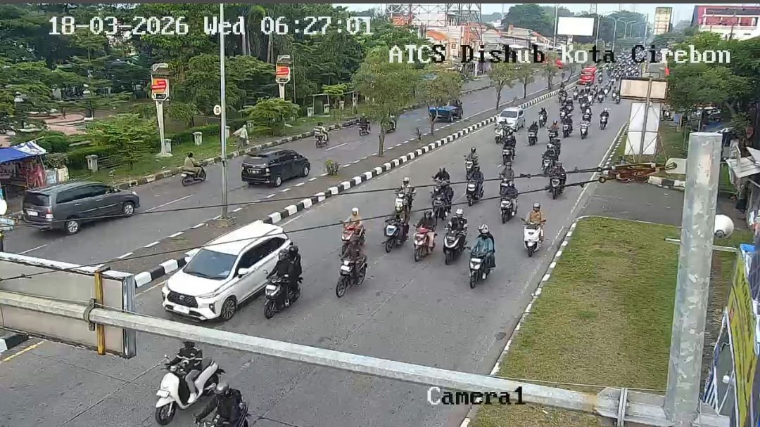 Arus Mudik H-4 Lebaran di Kota Cirebon Capai 79 Ribu Kendaraan, Total Kumulatif Tembus 268 Ribu Kendaraan