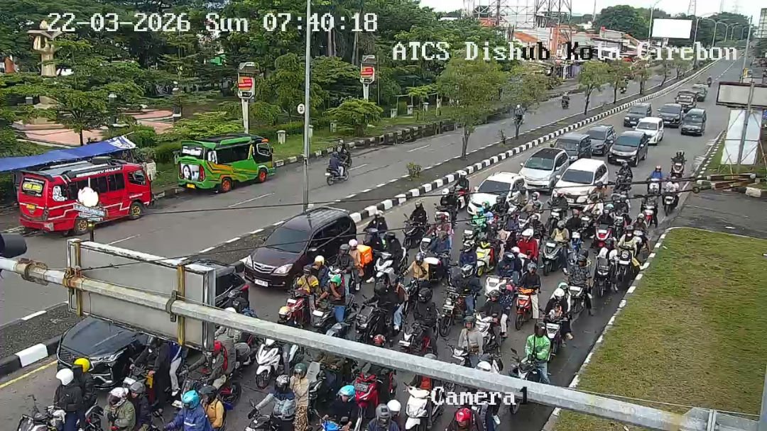 Pasca Puncak Mudik, Arus Kendaraan di Kota Cirebon Menurun pada Hari H Lebaran