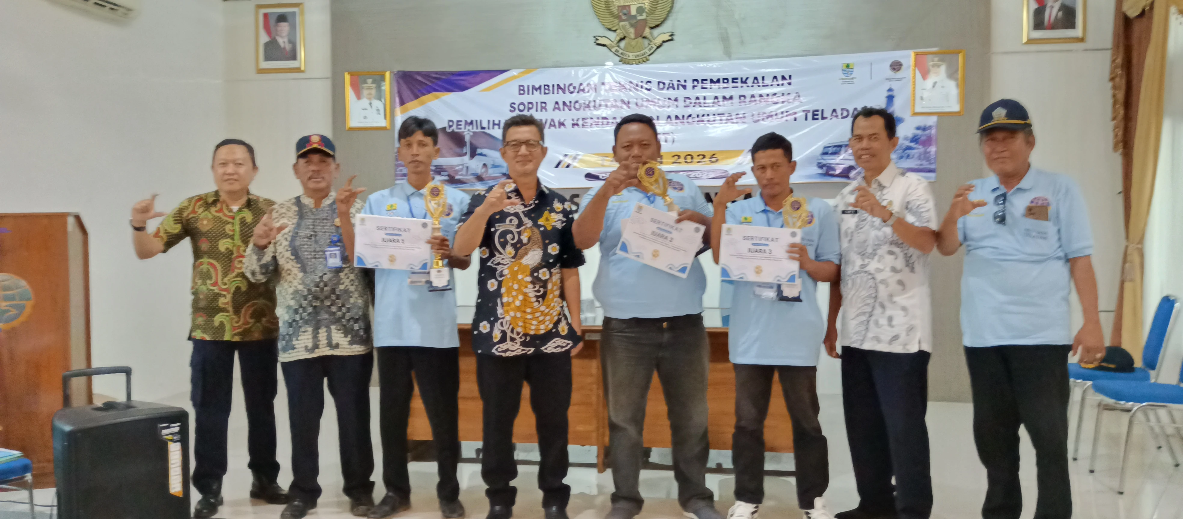 Dinas Perhubungan Kota Cirebon Resmi Tutup Bimbingan Teknis AKUT 2026, Peserta Terbaik Raih Penghargaan dan Uang Pembinaan