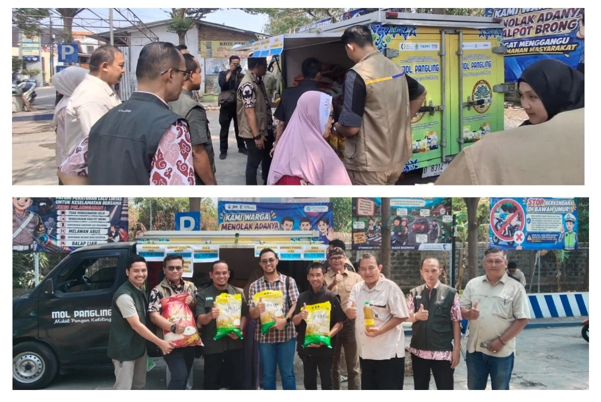 DKUKMPP Bersama Tim Gabungan Laksanakan Sidak Komoditas Beras di Sejumlah Ritel Kota Cirebon