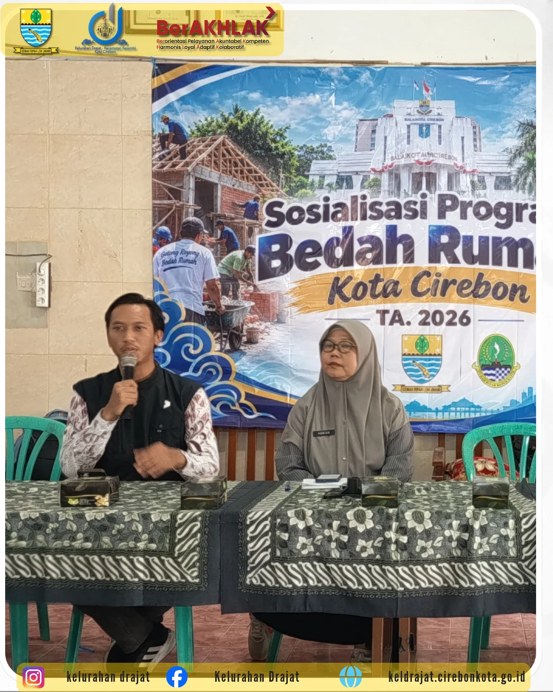KABAR BAIK! PEMERINTAH WUJUDKAN HUNIAN LAYAK LEWAT SOSIALISASI "BEDAH RUMAH" (BSPS)