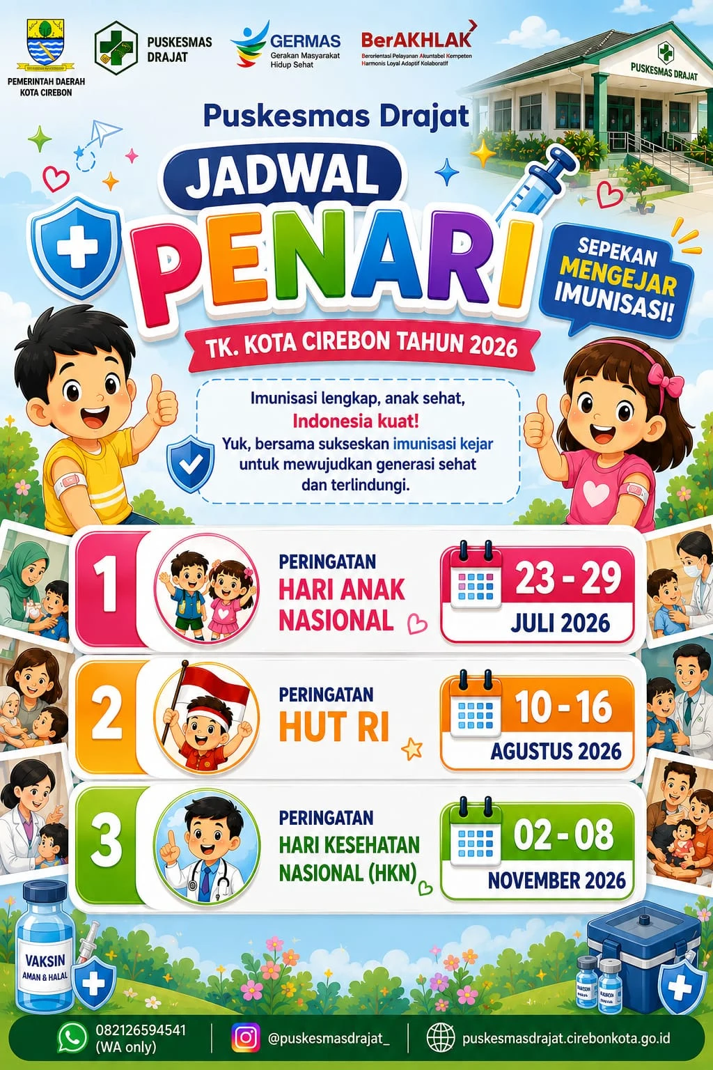 Jadwal PENARI 2026